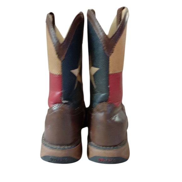 Durango Rebel Cowboy Boots Texas Flag Square Toe Western Boots Size 7 M main image 8